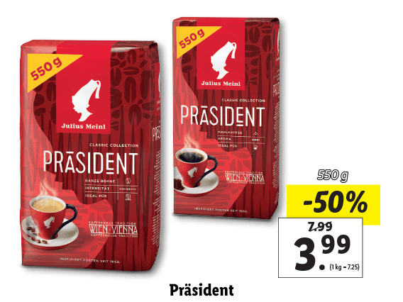 Julius Meinl Präsident 