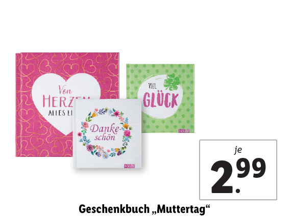  Geschenkbuch „Muttertag“ 