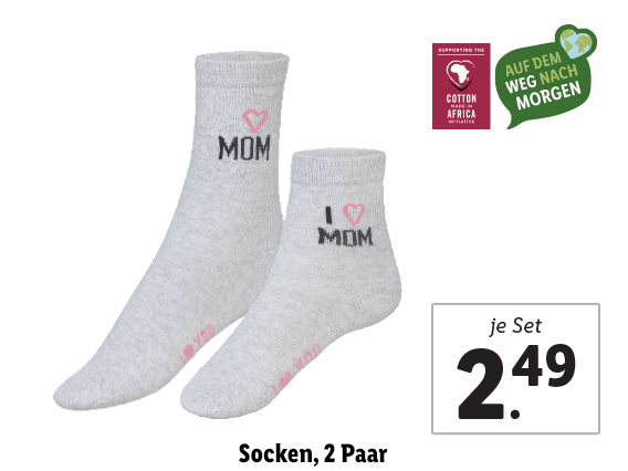  Socken, 2 Paar