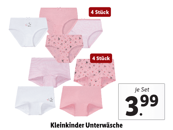 Kleinkinder Unterwäsche