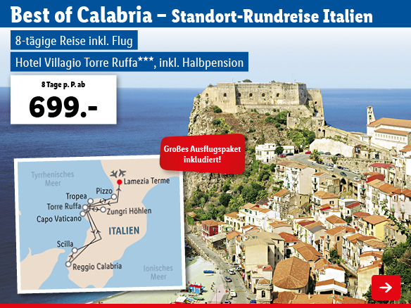 Italien Rundreise