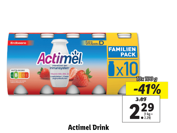 Danone Actimel Drink 