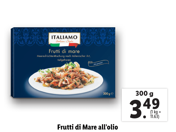 Frutti di Mare all’olio 