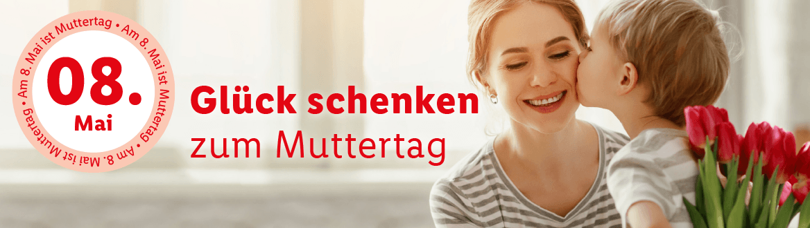 Glück schenken zum Muttertag