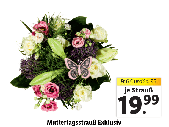 Muttertagsstrauß Exklusiv 