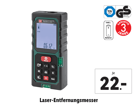 Laser-Entfernungsmesser 