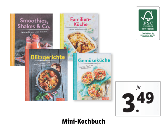 Mini-Kochbuch 