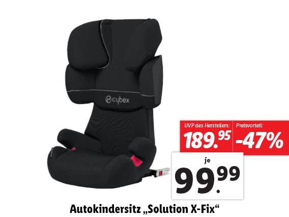 Cybex Silver Autokindersitz „Solution X-Fix“ 
