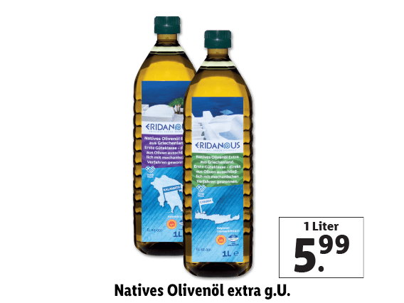 Natives Olivenöl extra g.U. 