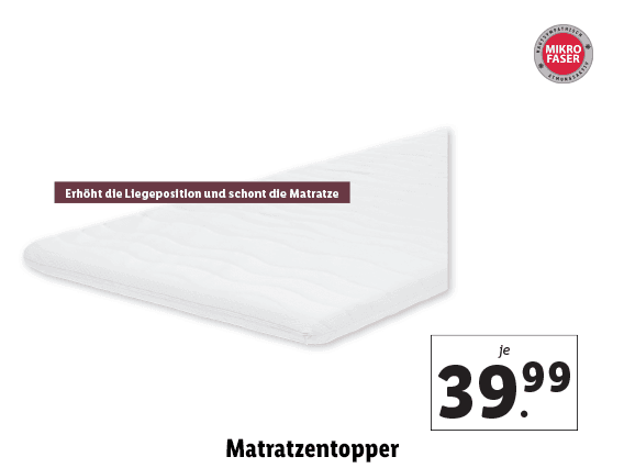 Matratzentopper 