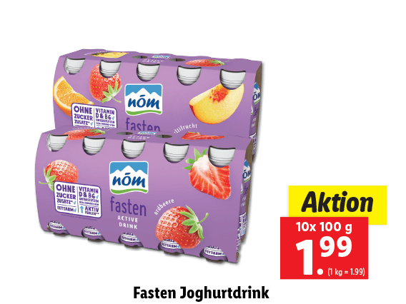 Nöm Fasten Joghurtdrink