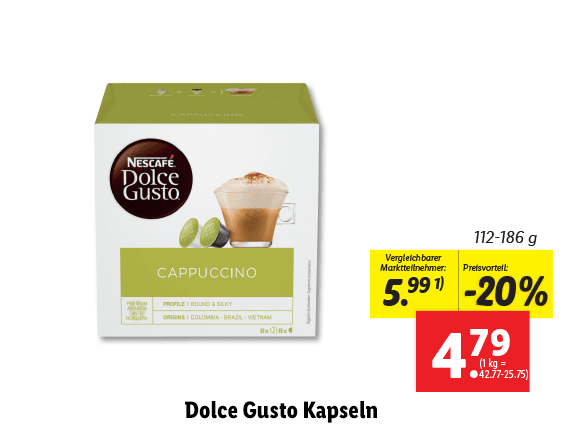 Nescafé Dolce Gusto Kapseln 