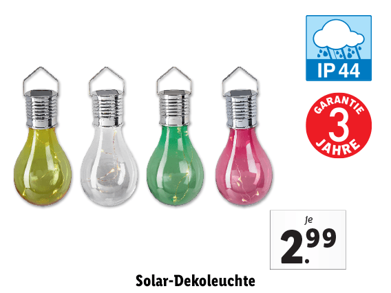 Solar-Dekoleuchte 