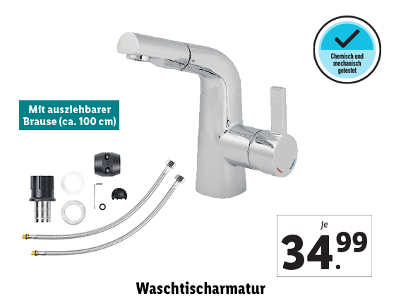 Waschtischarmatur 