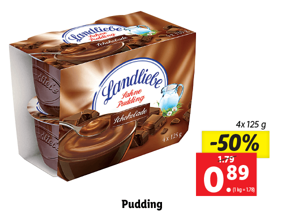Landliebe Pudding 