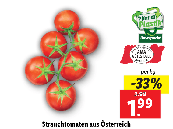 Strauchtomaten aus Österreich 