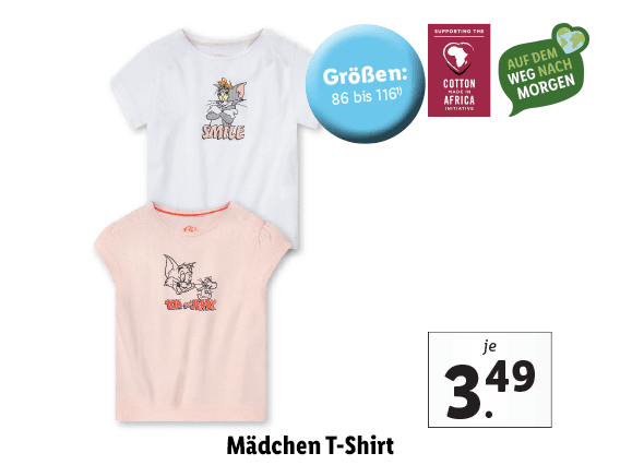 Mädchen T-Shirt 