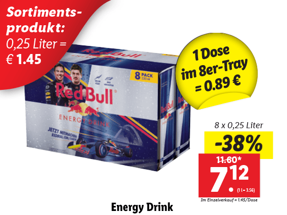 Red Bull Energy Drink 