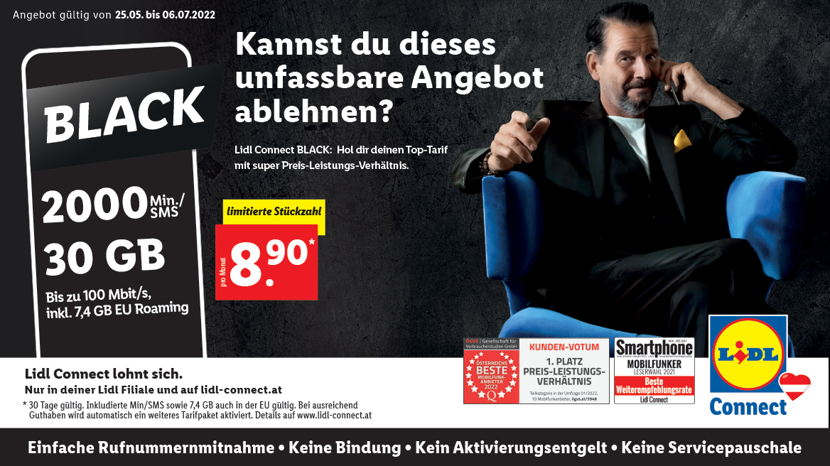 Lidl Connect Black