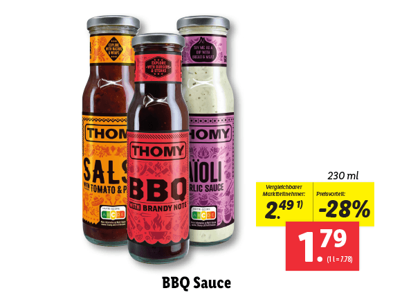 Thomy BBQ Sauce 