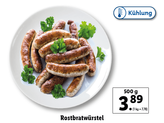 Rostbratwürstel