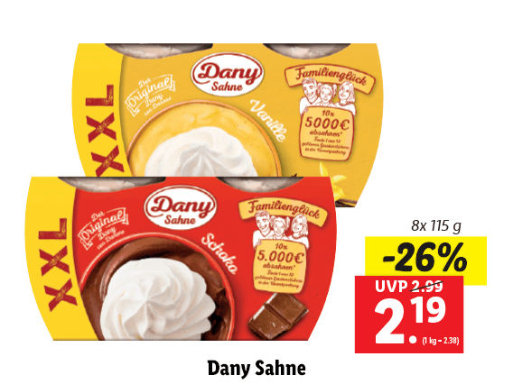 Danone Dany Sahne 