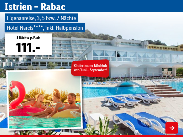 Kroatien - Rabac