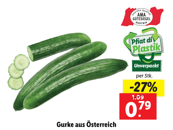 Gurke aus Österreich 