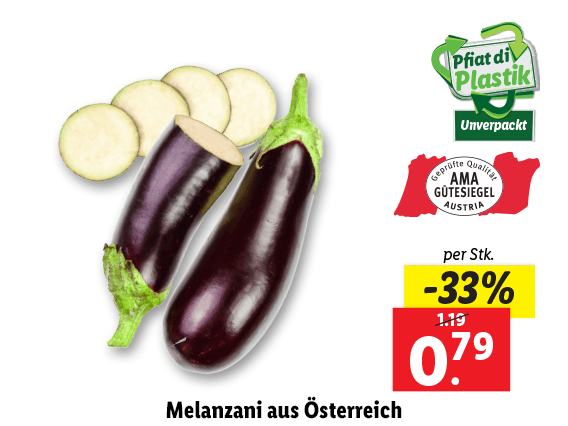 Melanzani aus Österreich 