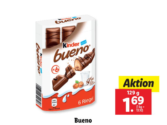  Kinder Bueno