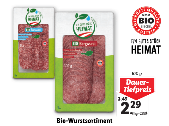 Bio-Wurstsortiment 