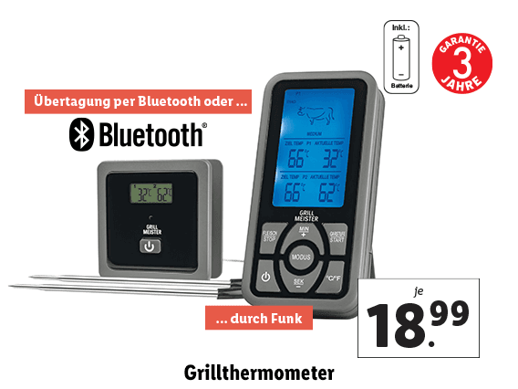 Grillmeister® Grillthermometer 