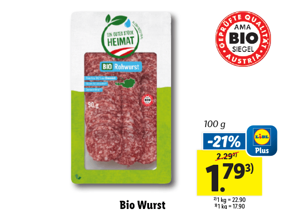 Bio Wurst 