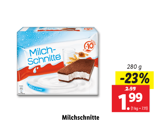  Kinder Milchschnitte 