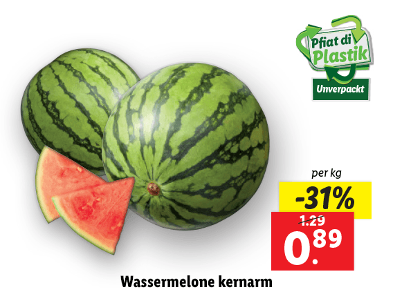  Wassermelone kernarm 