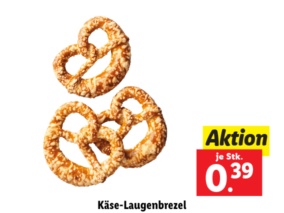 Käse-Laugenbrezel 