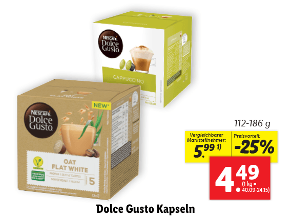Nescafé Dolce Gusto Kapseln 