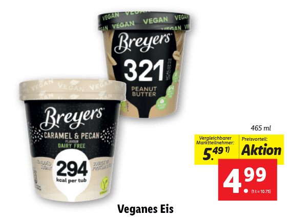 Breyers Veganes Eis 