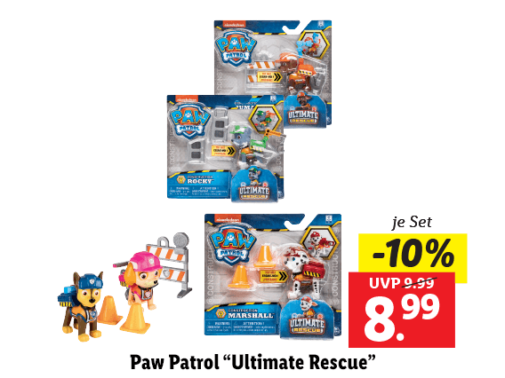 Paw Patrol “Ultimate Rescue” 