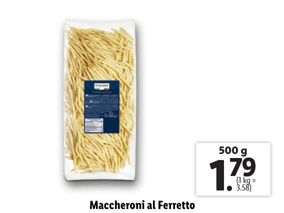  Maccheroni al Ferretto 