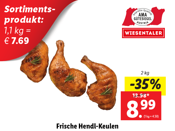  Frische Hendl-Keulen 