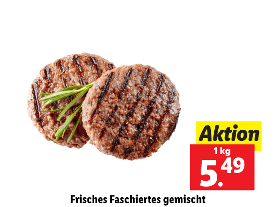  Frisches Faschiertes gemischt 
