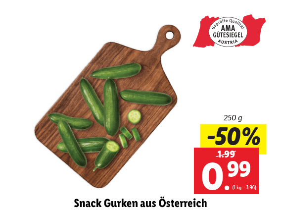  Snack Gurken aus Österreich 