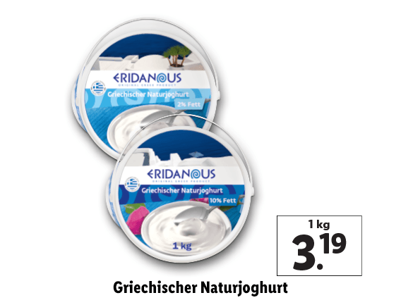 Griechischer Naturjoghurt 