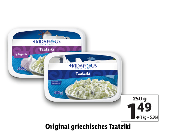 Original griechisches Tzatziki 