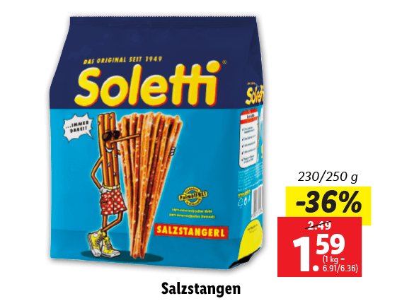 Soletti Salzstangen 