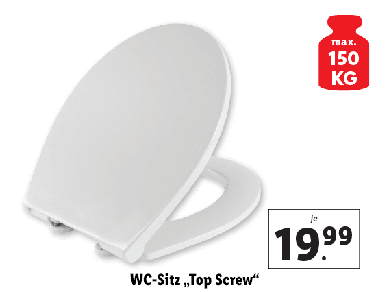 WC-Sitz „Top Screw“ 