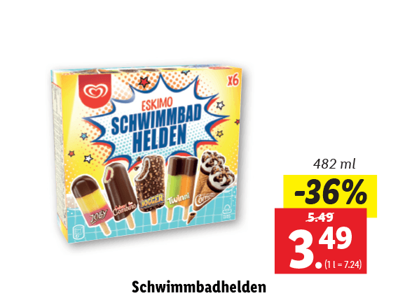  Eskimo Schwimmbadhelden 