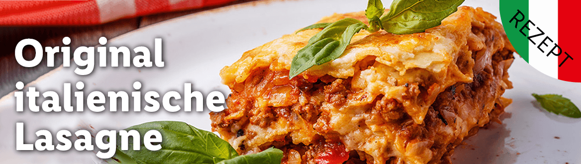 Original italienische Lasagne