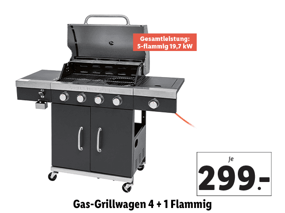 Gas-Grillwagen